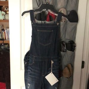 overall. never worn. just not an overall girl.